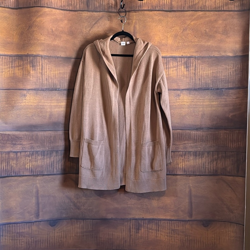 Gap Open Sweater Hooded Cardigan